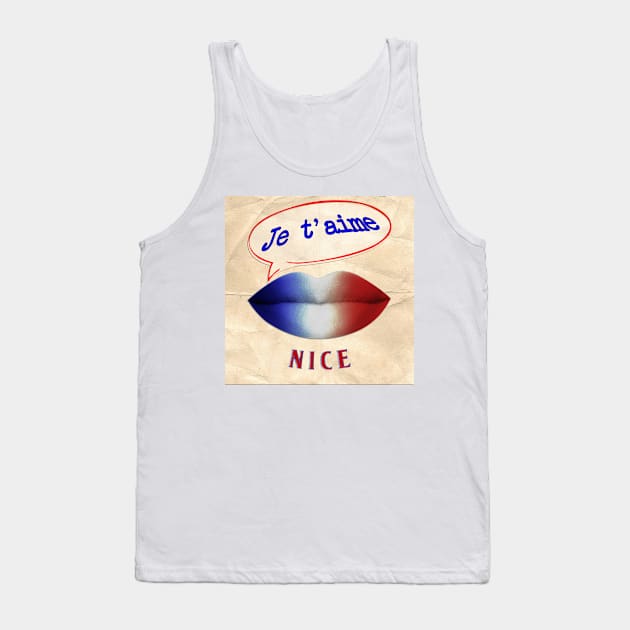 FRENCH KISS JETAIME NICE Tank Top by ShamSahid